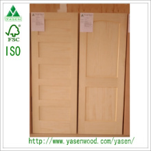 Dalle de porte en bois composite peuplier